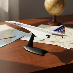 Modèle d'avion Concorde British <span class=keywords><strong>Airways</strong></span> Air France à l'échelle 1/200, avion supersonique, modèle en alliage moulé sous pression, jouet de collection - Product Image 2