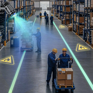 Lampes publicitaires industrielles pour usine, projecteur laser à ligne unique pour marquage de lignes de positionnement de <span class=keywords><strong>parking</strong></span> et atelier - Product Image 2