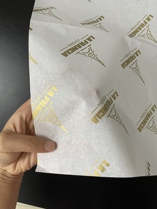 उच्च गुणवत्ता वाले 17gsm पुनर्नवीनीकरण ऊतक कागज गहरे नीले रंग के चांदी रत्न जूते के लिए सजावटी रंगीन लपेटना - Product Image 2