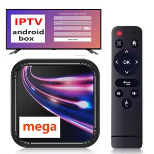 2024 Wholesale m3u Iptv 4k Subscription Android Box Newest Set Top Box For Turkish German Netherlands Arabic UK Free Sample