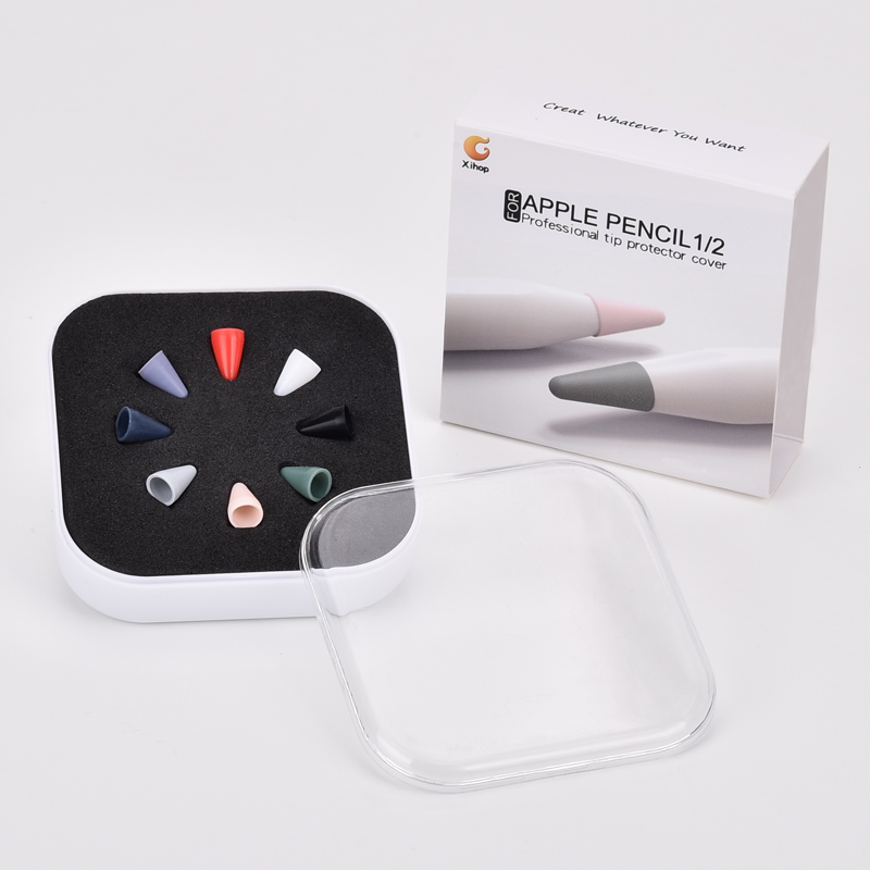 Модернизированный пенал с низким коэффициентом трения для Apple Pencil 1 и 2-го поколения, силиконовый чехол для Apple iPad 2020
