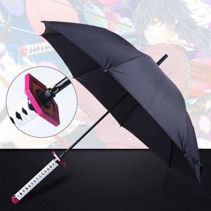 Paraguas Largo de Anime Kimetsu No Yaiba con Diseño de Luffy y Zoro, Accesorio de Cosplay para Comic Con - Product Image 4