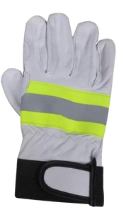 Gants de sauvetage incendie (QXSF-BS) - Gants de protection ignifuges et résistants aux coupures pour les opérations de lutte contre l'incendie et les interventions de secours d'urgence - Product Image 5