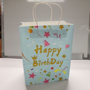 Sac cadeau en papier recyclable ProDesign avec poignée Impression personnalisée Boutique Shopping en vrac Artisanat - Product Image 6