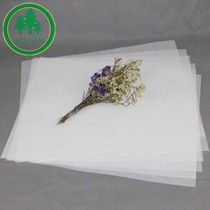 Papier Kraft Blanc Anti-Graisse à Vente Chaude Directement de l'Usine, Papier Artisanat 100% Pâte Vierge, Papier d'Emballage pour Sucre - Product Image 1