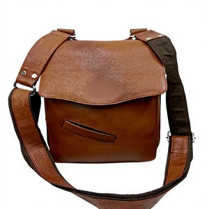 Sac à main de luxe en cuir véritable 100% imperméable de marque célèbre BS INTERNATIONAL, broderie, pierres, fermeture éclair, logo personnalisé - Product Image 3