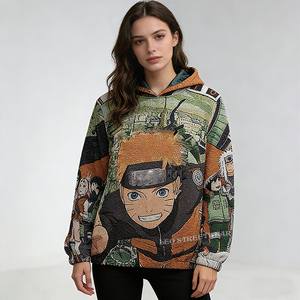 Anime Woven Tapestry <strong>Hoodie</strong> One Piece Tapestry Blanket Women Girl Oversized <strong>Dragon</strong> <strong>Z</strong> <strong>Ball</strong> Cartoon Cotton Hoodies - Product Image 5