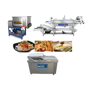 Industrielle automatische Liangpi Wide Noodles Maker/Dampfheizung Fenpi Rice Vermi celli Making Machine