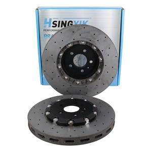 Anteriore posteriore Carbo Ceram in fibra di carbonio disco freno in ceramica per Audi RS3 RS4 RS5 2013 - Product Image 1