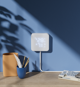Intelligenter IR-Blaster Temperatur- und Feuchtigkeitssensor Drahtlose Universelle Klimaanlagen-Fernbedienung für Zuhause - Product Image 1