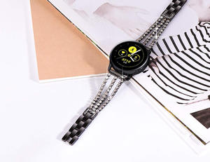 <span class=keywords><strong>Bracelet</strong></span> de <span class=keywords><strong>montre</strong></span> élégant en diamant pour femmes pour Samsung <span class=keywords><strong>Garmin</strong></span> Huawei Watch Girls <span class=keywords><strong>Bracelet</strong></span> 20mm 22mm New Design Watch Straps - Product Image 4