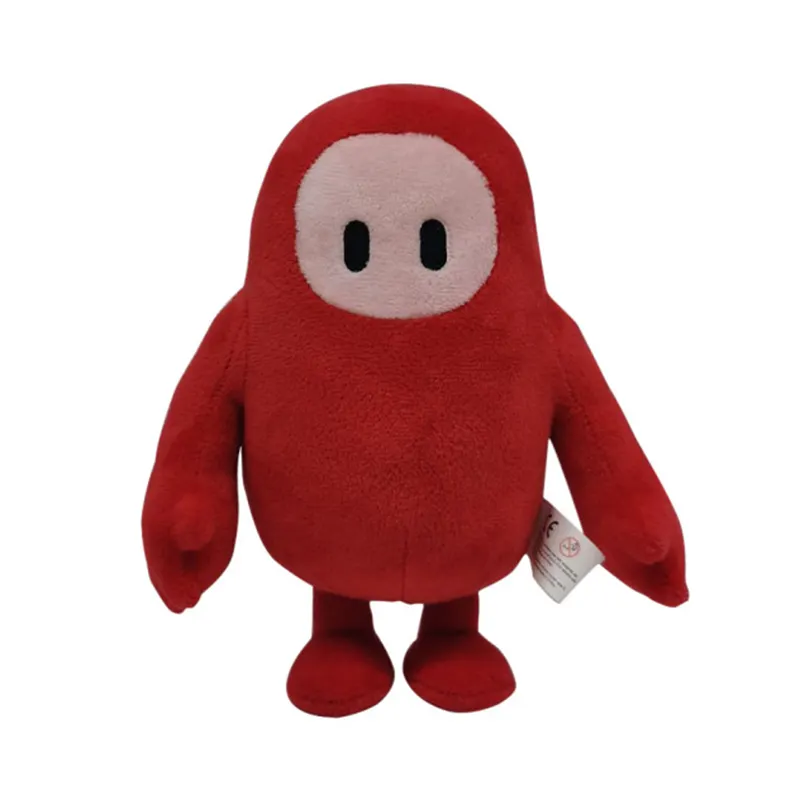 Barato promocional Kawaii 7 "Fall Guys figuras de peluche juego periféricos dibujos animados acción bebé muñeco de peluche personalizado