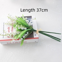 Muguet artificielle 6 dans un bouquet pour le mariage et les hôtels et la décoration intérieure May Bells Centres de table