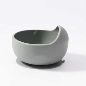 Ensemble de <span class=keywords><strong>vaisselle</strong></span> pour bébé <span class=keywords><strong>en</strong></span> silicone : assiette, bol, tasse à bec, avec ventouse, fourchette et cuillère, pour l'apprentissage de la diversification alimentaire des tout-petits - Product Image 4