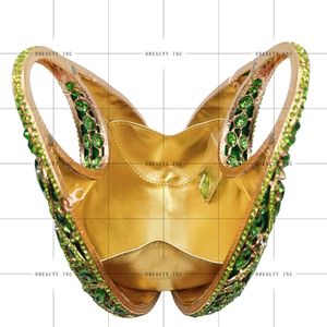 Women's Luxury Elegant Classic Fashion Diamond Rhinestone <b>Handbag</b> Top Handle Clutch Purse <b>Wedding</b> Party Evening Bag - Product Image 6