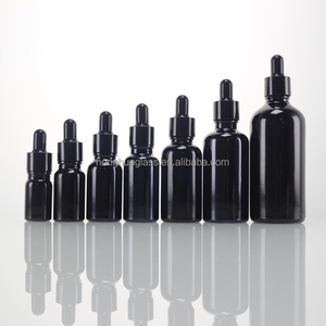 Thủy Tinh màu đen Chai nhỏ giọt 5ml <span class=keywords><strong>10ml</strong></span> 15ml <span class=keywords><strong>20ml</strong></span> 30ml 50ml 100ml nước hoa tinh dầu chai với nắp ống nhỏ giọt - Product Image 1