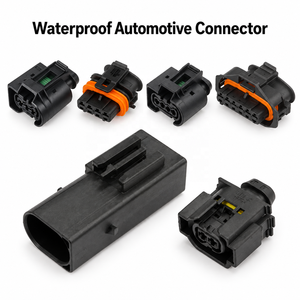 Conector Automotriz Impermeable IP68 de 2-6 Pines Macho/Hembra con Contactos de Latón y ABS, 50A, Arnés de Cables, RH7-6A-3.5-21 - Product Image 5