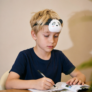 Lampe <span class=keywords><strong>frontale</strong></span> rechargeable en silicone Panda pour enfants - Lampe de camping d'urgence LED portable, mini-lampe de nuit pour bébé, cadeau de Noël - Product Image 6