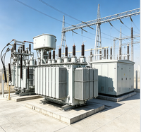 Transformateur triphasé immergé dans l'huile 35 kV 2500 kVA de qualité supérieure, à deux enroulements, personnalisable, avec inspection en usine, alimentation principale 480 V