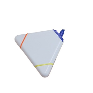 Biểu Tượng Tùy Chỉnh In Xách Tay Tam Giác Ba-Đầu Highlighter Bút Mini Kích Thước Xiên Văn Phòng Công Cụ Quảng Cáo Công Suất Lớn - Product Image 1