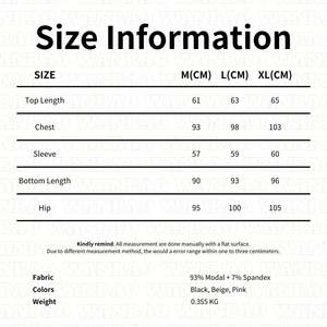 WanBao Pyjama à manches longues grande taille femmes pyjama modal pour femmes pyjama de détente - Product Image 6