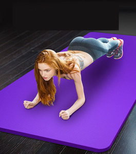 Venta caliente nuevo estilo NBR <span class=keywords><strong>Yoga</strong></span> Mat engrosada y ensanchada antideslizante Fitness Dance Mat <span class=keywords><strong>para</strong></span> <span class=keywords><strong>principiantes</strong></span> <span class=keywords><strong>para</strong></span> mujeres - Product Image 5