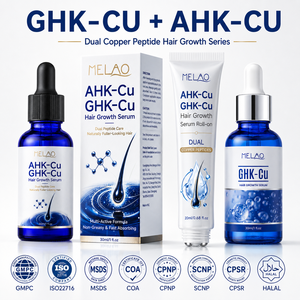 เซรั่มบำรุงผม OEM Cruelty Free GHK-Cu เปปไทด์ ช่วยเร่งการเจริญเติบโตของเส้นผม ป้องกัน DHT ลดการหลุดร่วงของเส้นผม บำรุงหนังศีรษะ และส่งเสริมการเจริญเติบโตของเส้นผมด้วยไบโอตินและเปปไทด์ - Product Image 1