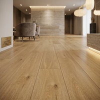Parquet en chêne clair blanchi, stratifié, résistant à l'eau, facile à poser, moderne, pour usage domestique
