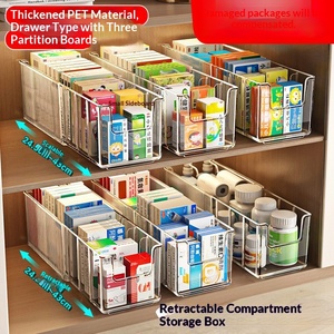 Caja Organizadora Rectangular Expandible de Plástico con Compartimentos Profundos para Medicamentos, Uso Doméstico, Tratamiento, Infusión y Emergencias - Product Image 4