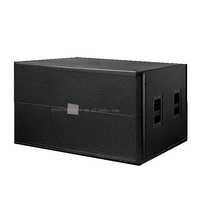 SRXX 728AS Subwoofer Ganda 18-inci Profesional untuk Panggung 2400W untuk Penggunaan Luar Ruangan 	 Speaker Array Line