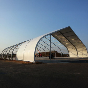 Tente de stockage temporaire Schutz, structure en alliage d'aluminium, bâche en PVC, grand espace, entrepôt, atelier, abri rectangulaire, installation manuelle - Product Image 3