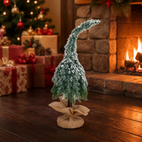 Sapin de Noël Artificiel en PE Écologique de Haute Qualité 50cm, Décoration Artisanale pour Fêtes Intérieures