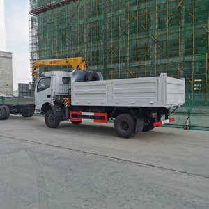Xuzhou <span class=keywords><strong>BOB</strong></span>-LIFT Mini grue de levage montée sur camion mobile équipée d'un moteur à engrenages de pompe à moteur de boîte de vitesses à cylindre hydraulique Moog - Product Image 2