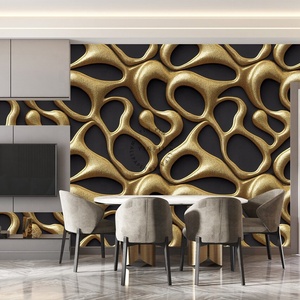 Mô hình vàng hình nền HD hình nền phòng ngủ trang trí nhà bức tranh tường trừu tượng - Product Image 2