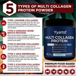 OEM/ODM Polvo de péptidos de colágeno múltiple que fortalece huesos y articulaciones, promueve un sueño más profundo, una digestión saludable y una piel suave. - Product Image 4