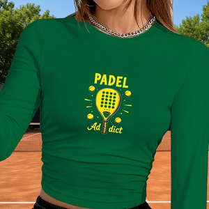 Raquette tombée PADEL Ad dict chemise à manches longues mode femme - Product Image 2