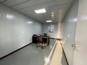 Портативный модульный контейнерный дом в европейском стиле, из сэндвич-панелей, стальной, современный, класса люкс, для жилья, офиса, школы, спортзала - Product Image 2