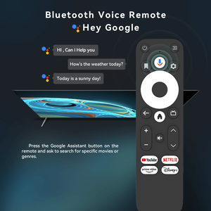 Prêt à expédier 2024 certifié <span class=keywords><strong>Google</strong></span> 4k smart android tv box Amlogic S905Y4 bt commande vocale 2GB 16GB Android 11.0 smart tv stick - Product Image 4