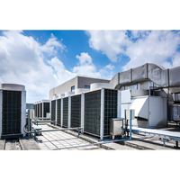 Intercambiador de Calor Industrial de Acero Inoxidable con Aletas de Aluminio, Refrigerado por Aire, Condensador, Bomba, Motor para Refrigeración Comercial, OEM, ODM