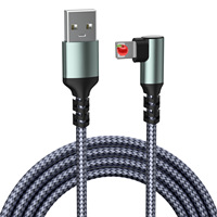 Cable Trenzado de Nailon Tipo-C 2 en 1, Carga Rápida PD de 60W y Transferencia de Datos, 1M/2M para iPhone 15/15 Plus/15 Pro Max