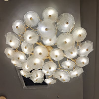 Lustres d'abat-jour en verre tout en cuivre haut de gamme personnalisés en usine VH Lampes suspendues Grand verre long tout en cuivre de luxe