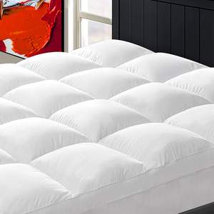 Surmatelas King Size pour le mal de dos, surmatelas extra épais et rafraîchissant, couverture de matelas alternative au duvet, surmatelas en peluche surdimensionné - Product Image 2
