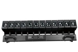 Projecteurs de scène à tête mobile 12*60W, faisceau RGBW, zoom, événements, KTV, source LED, corps de lampe en aluminium, contrôle DMX DMX512, hôtels, DJ - Product Image 3