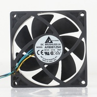 Delta 5V 24V 48V DC12V 0.51A AC EC 8025 8 8CM 4-kawat kontrol suhu sasis komputer Inverter AFB0812SH Coolingfan
