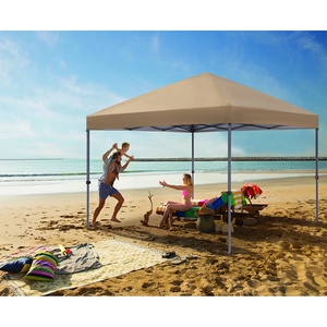 Tente de plage instantanée à fixation centralisée, abri de plage pop-up facile, auvent extérieur, carpa pour 2 personnes, chapiteau 3x3 - Product Image 2
