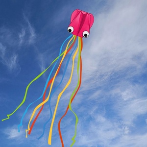 2023 bán buôn cometa Nylon 4m chiều dài 3D Inflatable bạch tuộc diều để bán - Product Image 5