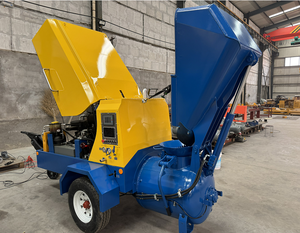Pompe à mortier pneumatique sur <span class=keywords><strong>remorque</strong></span> MINLE pour moteur diesel, débit 4,6 m³/h, pour nivellement <span class=keywords><strong>de</strong></span> sols semi-séchés en construction - Product Image 4