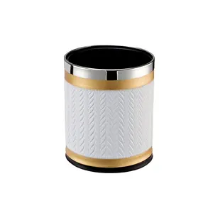 Venta al por mayor 5-estrella <span class=keywords><strong>doble</strong></span> capa de residuos Bin de la habitación de Hotel de <span class=keywords><strong>basura</strong></span> - Product Image 1