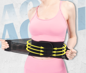 Adjustable Lumbar Support <b>Belt</b> Breathable Back Brace <b>for</b> Lower Back Pain Relief <b>Gym</b> Fitness Weightlifting Waist Support <b>Belt</b> - Product Image 2