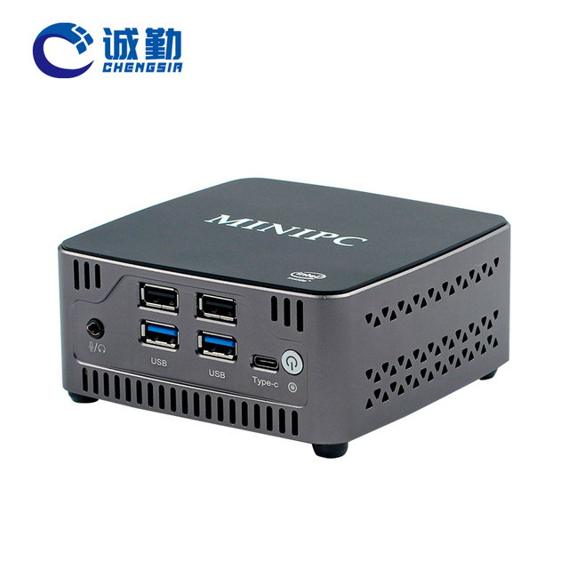 2023 New Arrival Best Mini PC I7 1165G7 2lan 4usb Hd-mi Type-c Gaming Mini Pc for Home Office Entertainment
